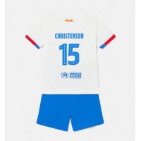 Barcelona Andreas Christensen #15 Replica Away Minikit 2023-24 Short Sleeve (+ pants)